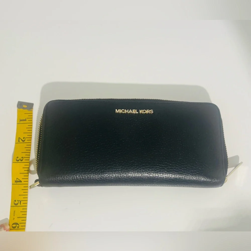 Michael Kors‎ Black Jet Set Travel Continental Wallet